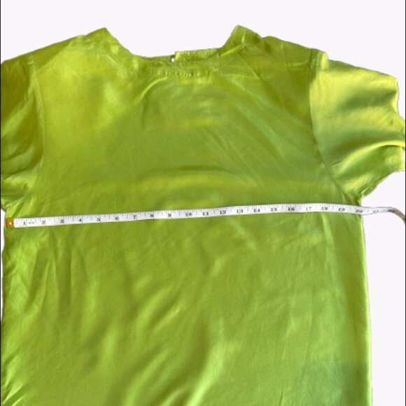 Vintage Stunt Collections Women's 100% Silk Blouse (Size S) - Picture 4 of 10